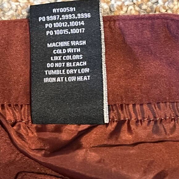 Ring of Fire Men's Burgundy Bomber Jacket.  Size XL - Picture 7 of 7